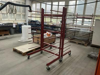 Overview picture of Mobile dry rack (2x)